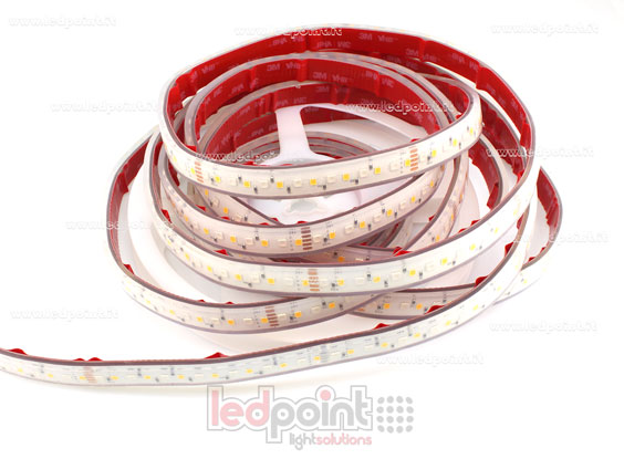 Tira de led 3838+2835 24V IP67 3000K 70+70led/m L52-R300T-140H12