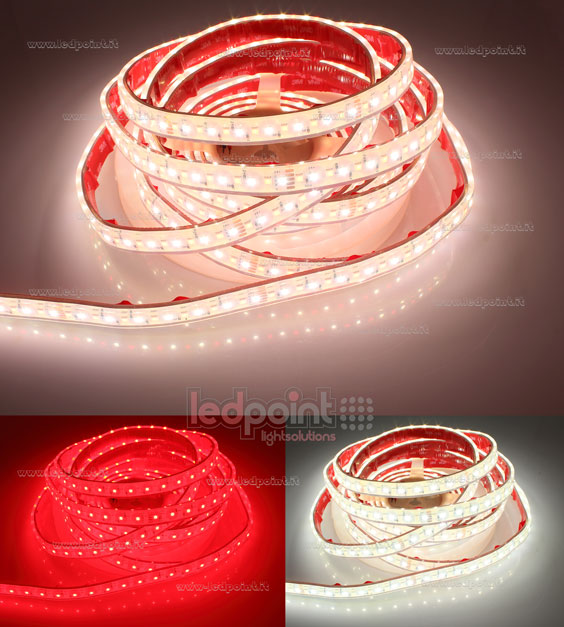 Tira de led 3838+2835 24V IP67 4000K 70+70led/m L52-R400T-140H12