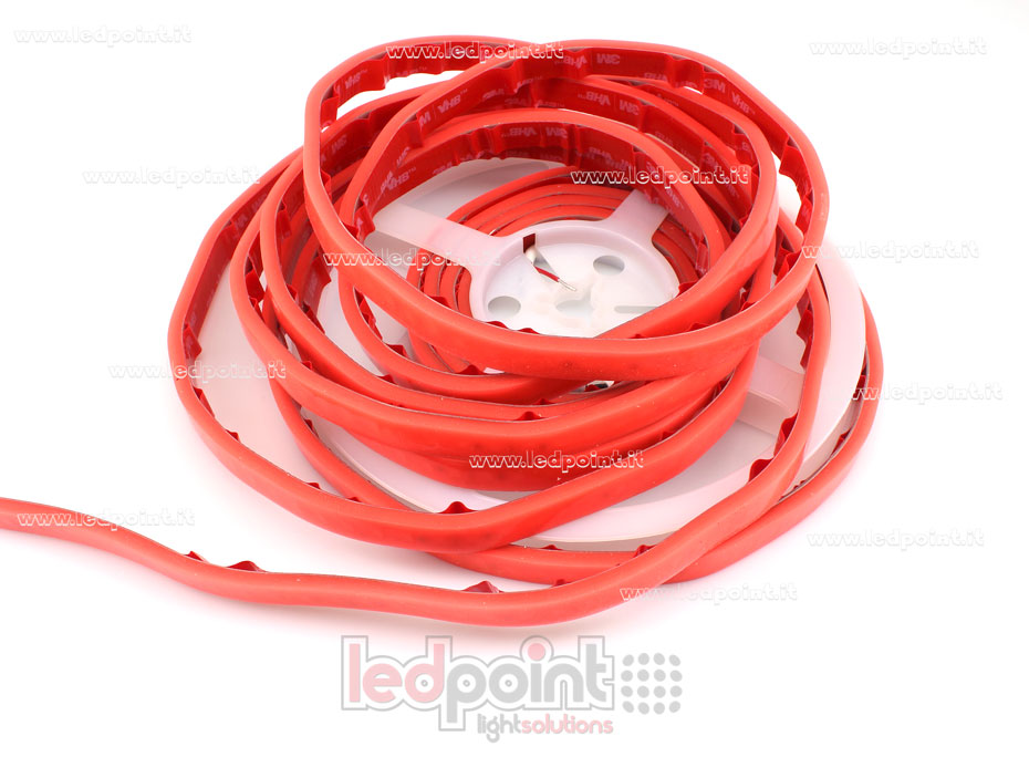 Tira de led 2835 24V IP67 620-625nm 120led/m L52-REDR-120822