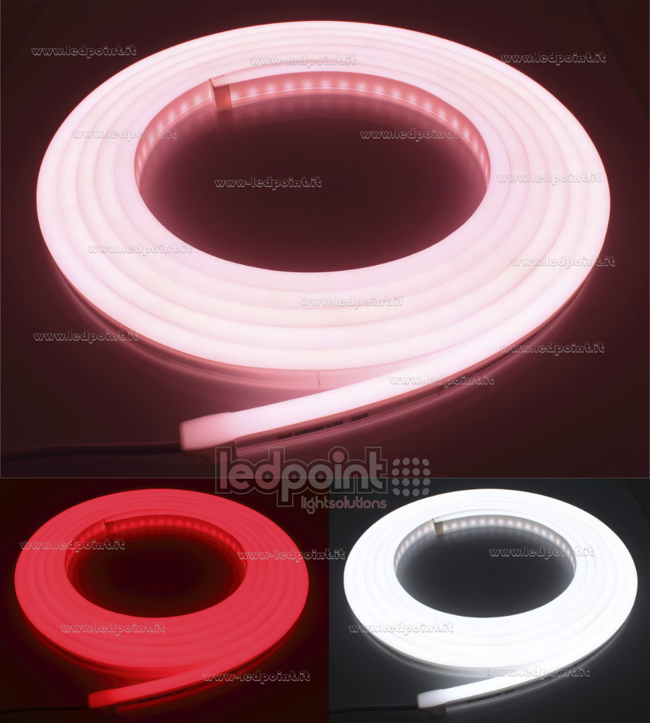 Led Neon Flex 5050 24V IP67 RGB+4000K 70led/m NEO11ES-R40-0705L2-5