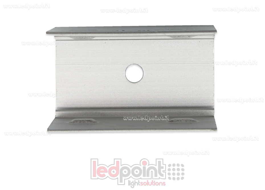 Clip de aluminio para fijar, 3cm, para Led Neon Flex 16mm NEO16E-ACL Clip de aluminio para fijar, 3cm, para Led Neon Flex 16mm NEO16E-ACL