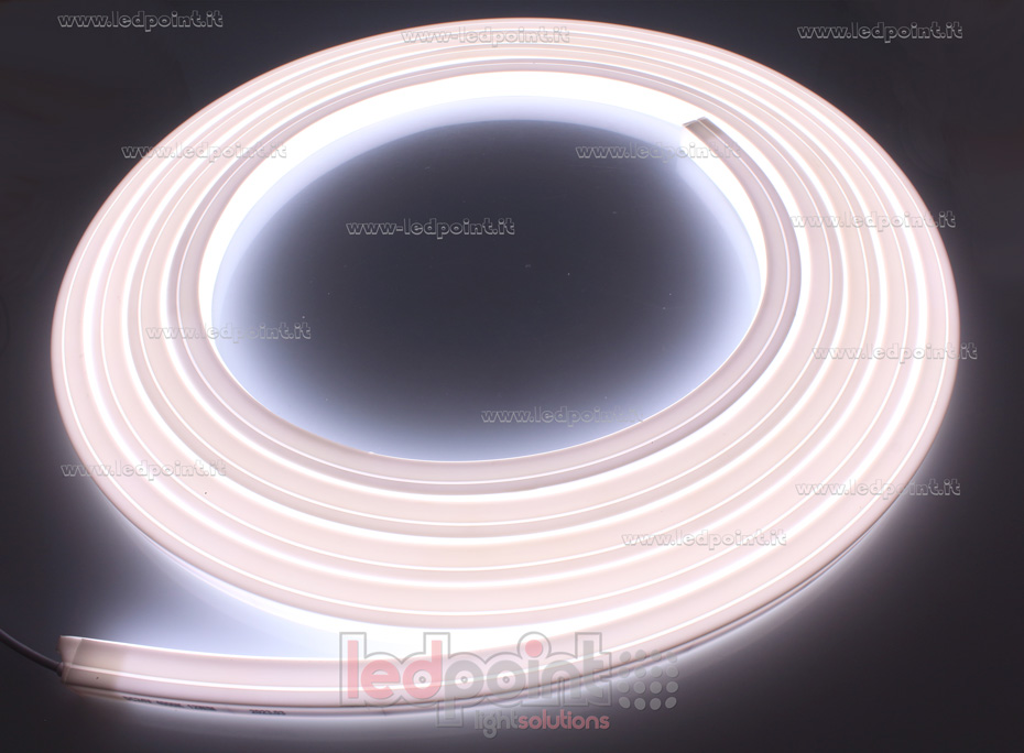 Led Neon Flex 2835 24V IP67 4000K 160led/m NEO16ET-400-1608L2-5