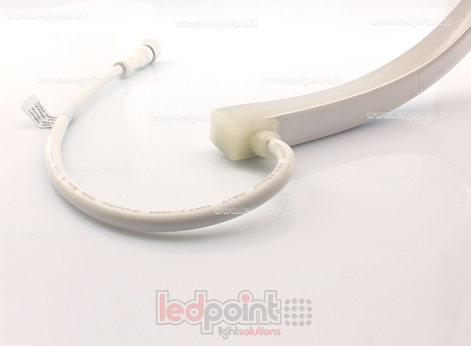 Led Neon Flex 3528 24V IP67 3000K 120led/m NEO17-300-A0312-10S