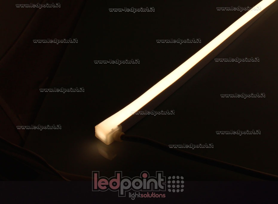 Led Neon Flex 3528 24V IP67 3000K 120led/m NEO17-300-A0312-10S