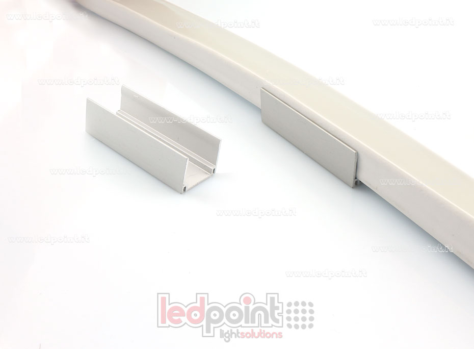 Led Neon Flex 3528 24V IP67 3000K 120led/m NEO17-300-A0312-10S