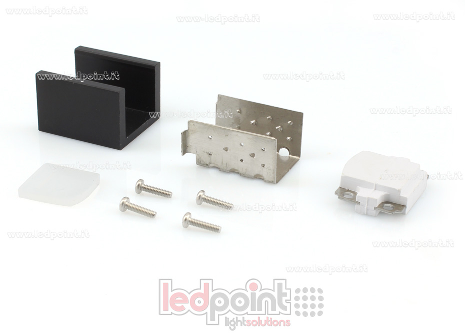 Tapa final para Led Neon Flex 17mm NEO17-ENC