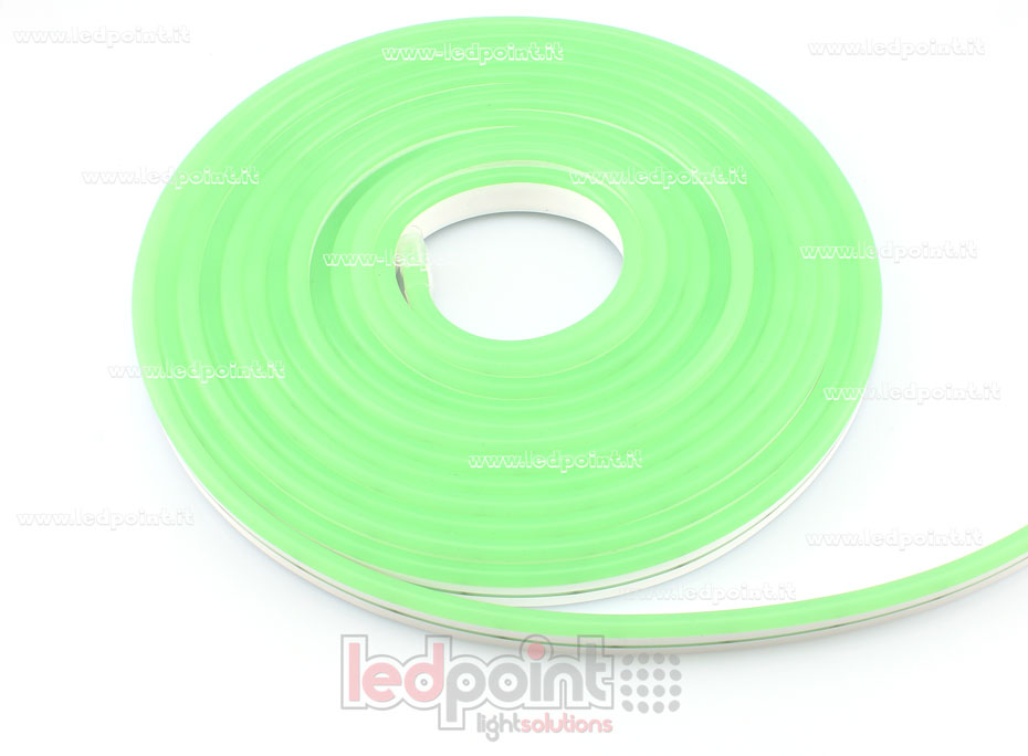 Led Neon Flex 2835 24V IP65 %COLORE% 120led/m NEO6-GRE-120812-5