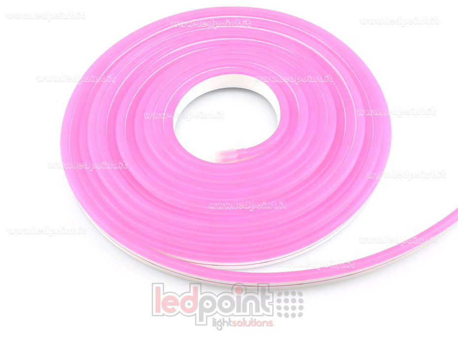 Led Neon Flex 2835 24V IP65 3000K 120led/m NEO6-PNK-120812-5