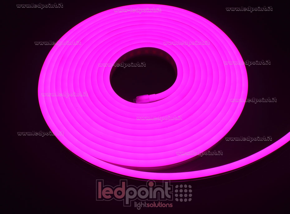 Led Neon Flex 2835 24V IP65 3000K 120led/m NEO6-PNK-120812-5