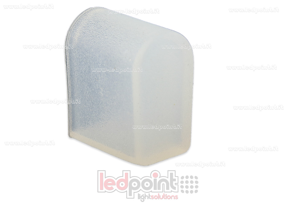 Tapa final para Led Neon Flex 8mm NEO8-ENC