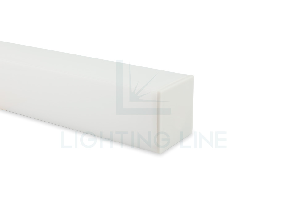 Tapa para perfil en aluminio para tiras de led PRA-AN0405L-GP-N