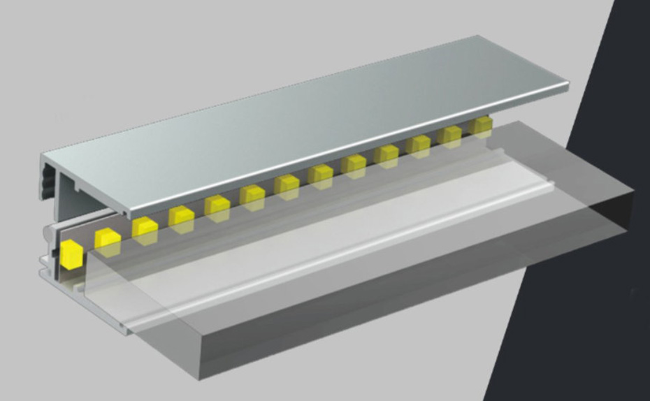 Perfil en aluminio para tiras de led PR-GL2513