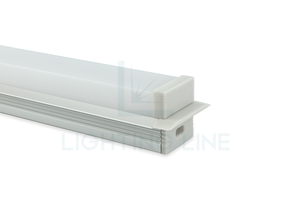 Tapa para perfil en aluminio para tiras de led PRA-D01C-GP-X Tapa para perfil en aluminio para tiras de led PRA-D01C-GP-X