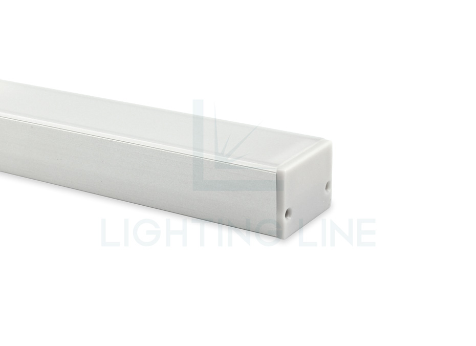 Tapa para perfil en aluminio para tiras de led PRA-SL01B-GP-N