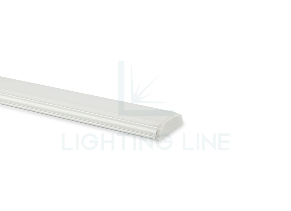 Tapa para perfil en aluminio para tiras de led PRA-SL04-GP-N