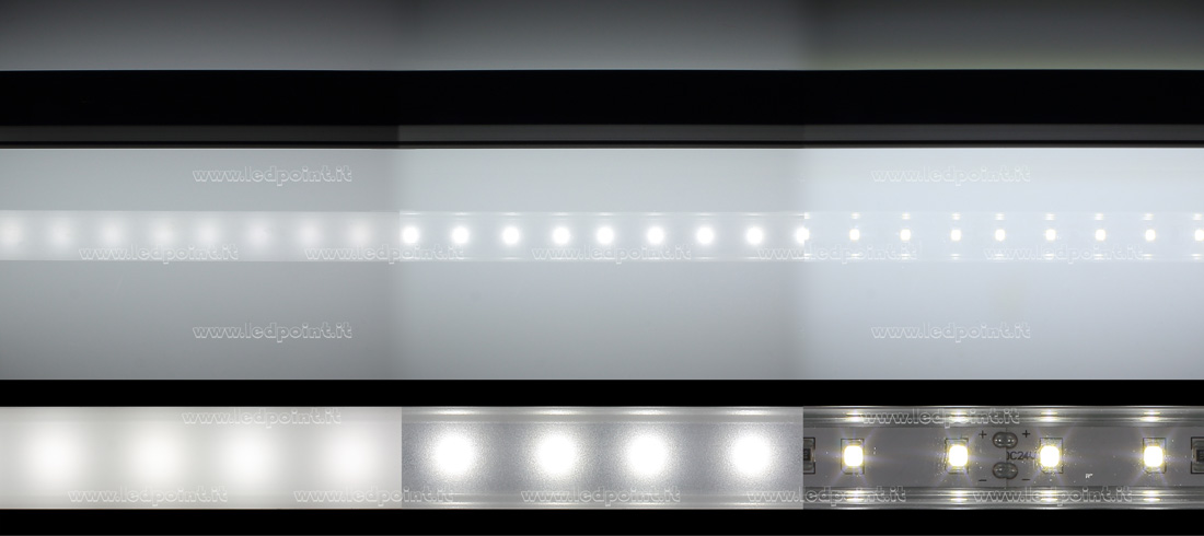 Perfil en aluminio para tiras de led PR-SL08-03