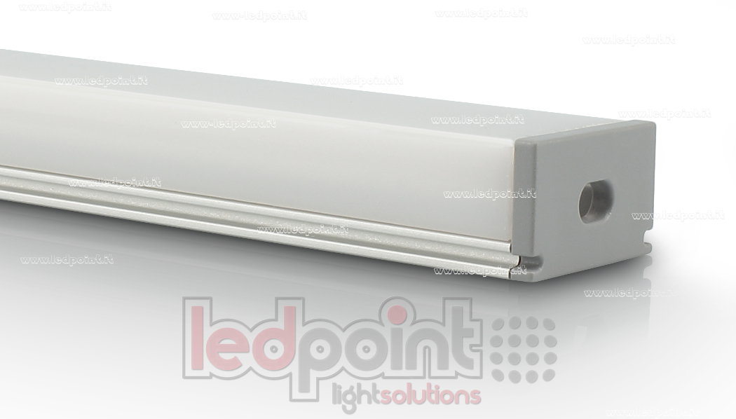 Perfil en aluminio para tiras de led PR-SLC11C
