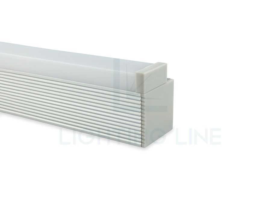 Tapa para perfil en aluminio para tiras de led PRA-WL03-GP-N Tapa para perfil en aluminio para tiras de led PRA-WL03-GP-N
