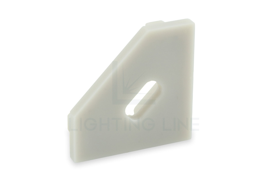 Tapa para perfil en aluminio para tiras de led PRA-AN01-GP-W Tapa para perfil en aluminio para tiras de led PRA-AN01-GP-W