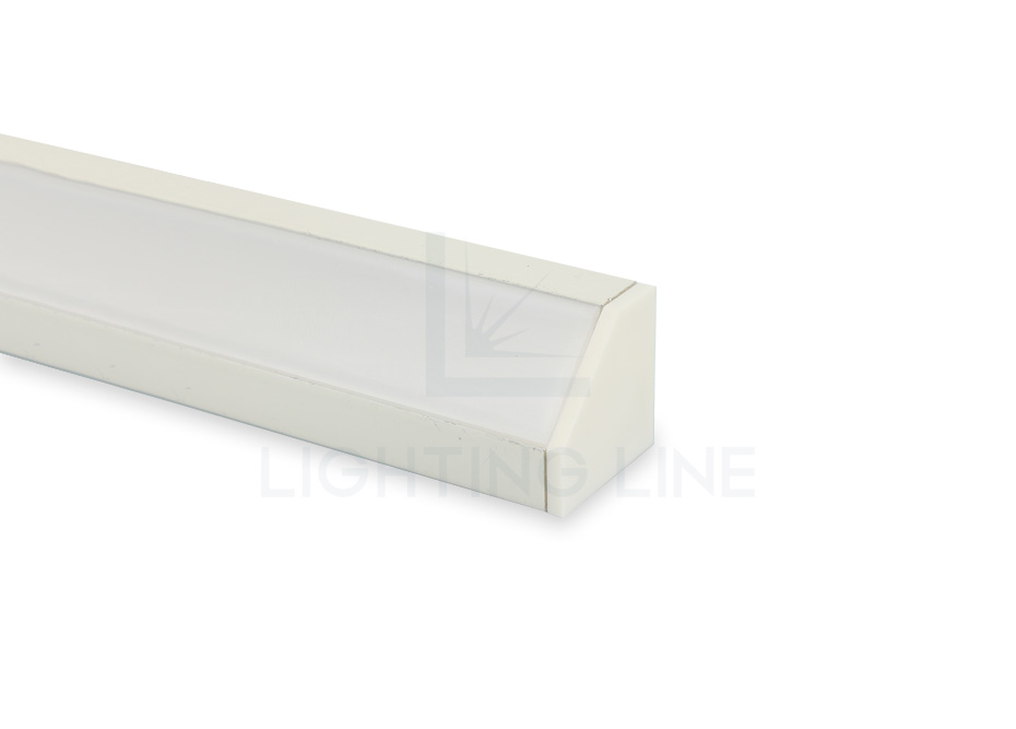 Tapa para perfil en aluminio para tiras de led PRA-AN01-WP-N Tapa para perfil en aluminio para tiras de led PRA-AN01-WP-N