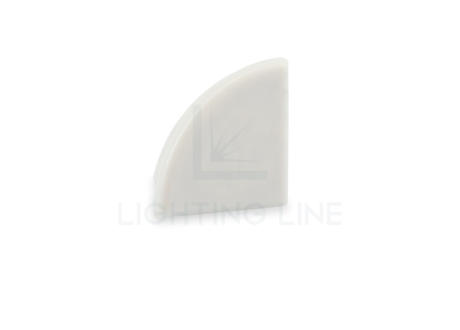 Tapa para perfil en aluminio para tiras de led PRA-AN0203-GP-N