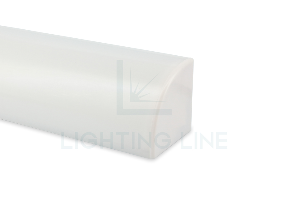 Tapa para perfil en aluminio para tiras de led PRA-AN0405-GP-N