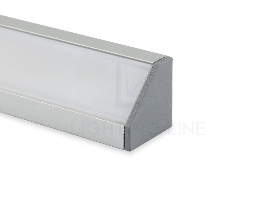 Tapa para perfil en aluminio para tiras de led PRA-AN07-GP-N Tapa para perfil en aluminio para tiras de led PRA-AN07-GP-N