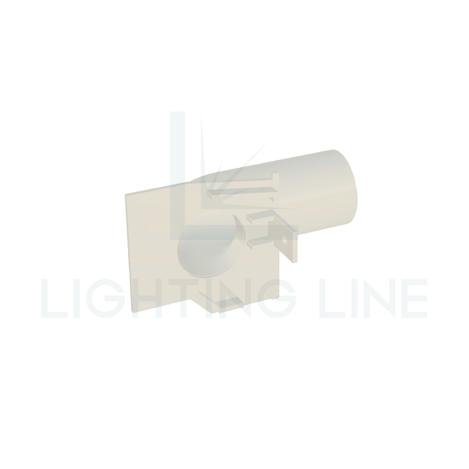 Tapa para perfil en aluminio para tiras de led PRA-CC01S-WP-W32