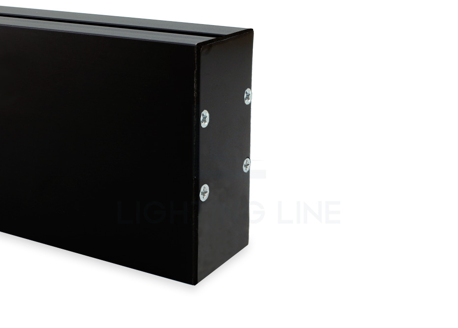Tapa para perfil en aluminio para tiras de led PRA-CL01-BM-U