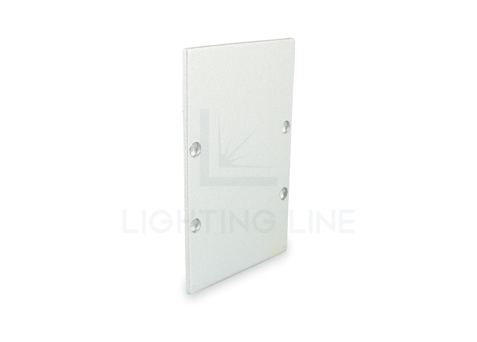 Tapa para perfil en aluminio para tiras de led PRA-CL02-SM-U