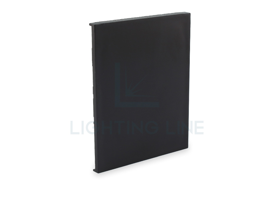 Tapa para perfil en aluminio para tiras de led PRA-CL04-BP-U