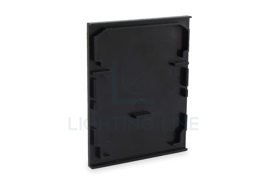 Tapa para perfil en aluminio para tiras de led PRA-CL04-BP-U