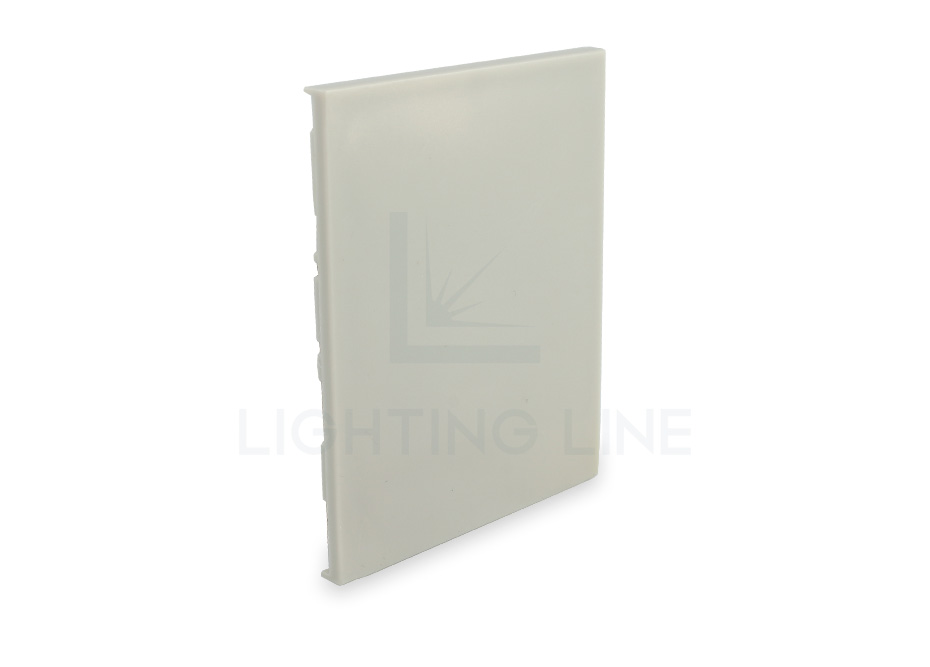 Tapa para perfil en aluminio para tiras de led PRA-CL04-GP-U