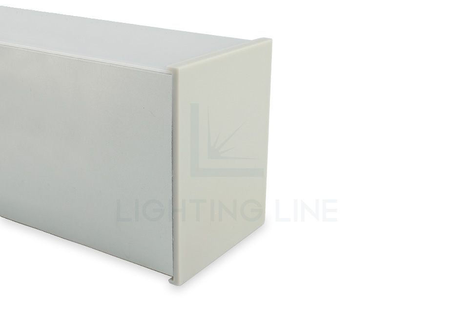 Tapa para perfil en aluminio para tiras de led PRA-CL04-GP-U