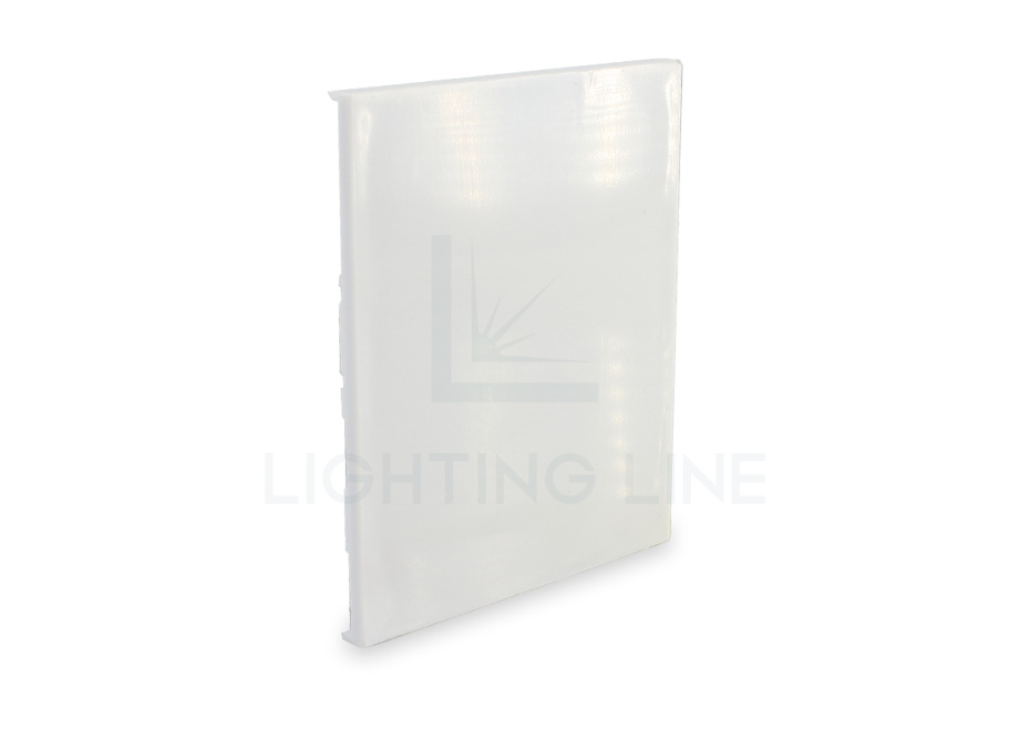 Tapa para perfil en aluminio para tiras de led PRA-CL04-WP-U