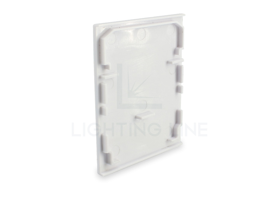 Tapa para perfil en aluminio para tiras de led PRA-CL04-WP-U