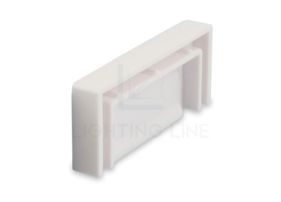 Tapa para perfil en aluminio para tiras de led PRA-D06C-WP-X