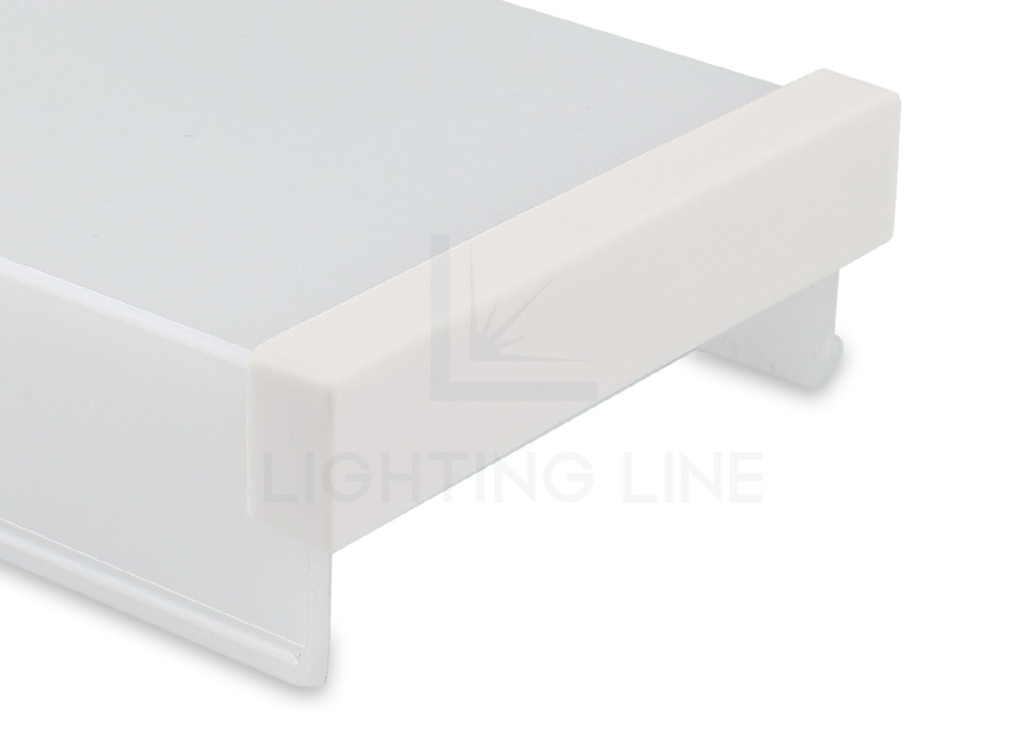 Tapa para perfil en aluminio para tiras de led PRA-D07C-WP-X Tapa para perfil en aluminio para tiras de led PRA-D07C-WP-X