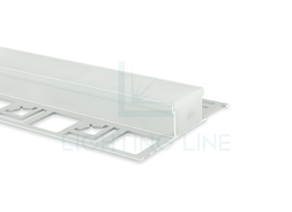 Tapa para perfil en aluminio para tiras de led PRA-D11W-WS-U Tapa para perfil en aluminio para tiras de led PRA-D11W-WS-U