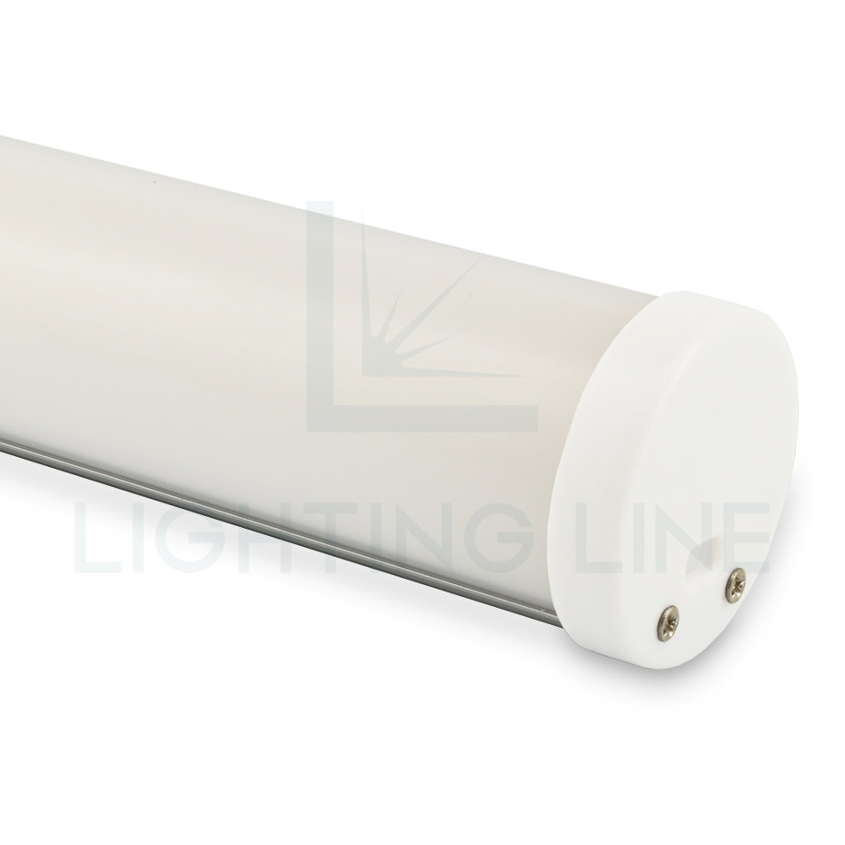 Tapa para perfil en aluminio para tiras de led PRA-NE0102-WP-W Tapa para perfil en aluminio para tiras de led PRA-NE0102-WP-W