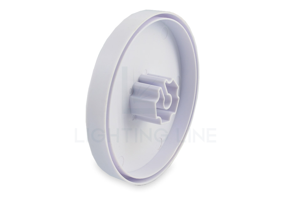 Tapa para perfil en aluminio para tiras de led PRA-NE03-WP-N