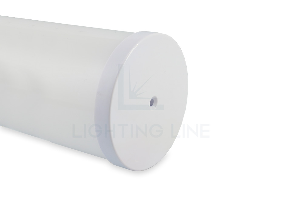 Tapa para perfil en aluminio para tiras de led PRA-NE03-WP-N