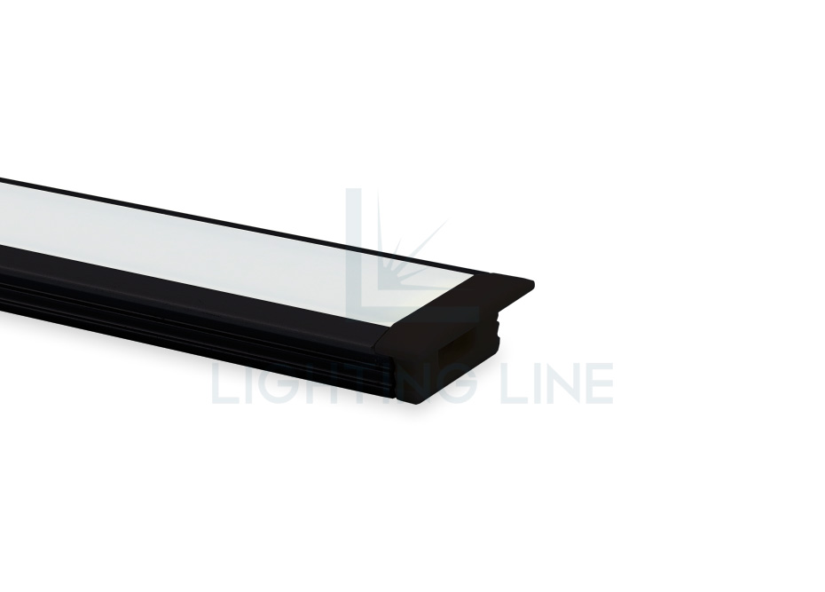 Tapa para perfil en aluminio para tiras de led PRA-RE01-BP-W Tapa para perfil en aluminio para tiras de led PRA-RE01-BP-W