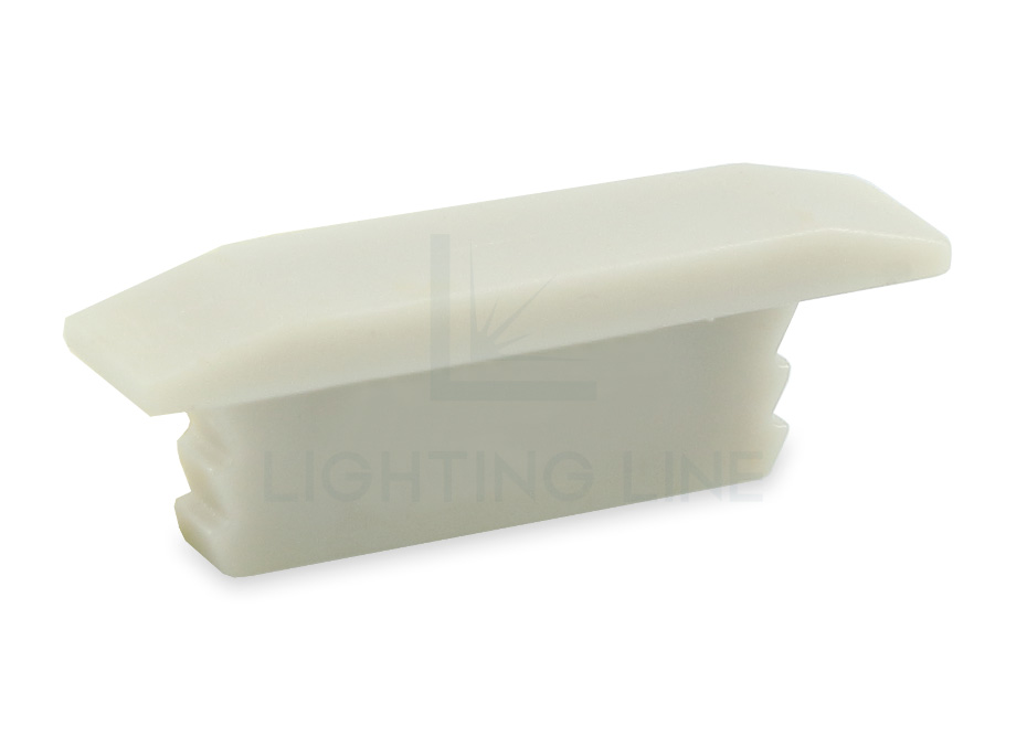 Tapa para perfil en aluminio para tiras de led PRA-RE01-GP-N