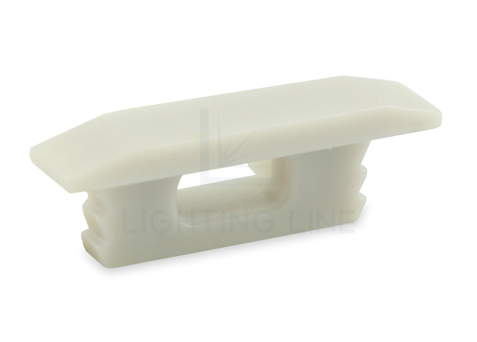 Tapa para perfil en aluminio para tiras de led PRA-RE01-GP-W Tapa para perfil en aluminio para tiras de led PRA-RE01-GP-W