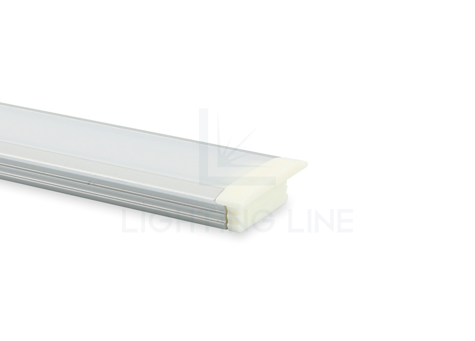 Tapa para perfil en aluminio para tiras de led PRA-RE01-WP-N Tapa para perfil en aluminio para tiras de led PRA-RE01-WP-N