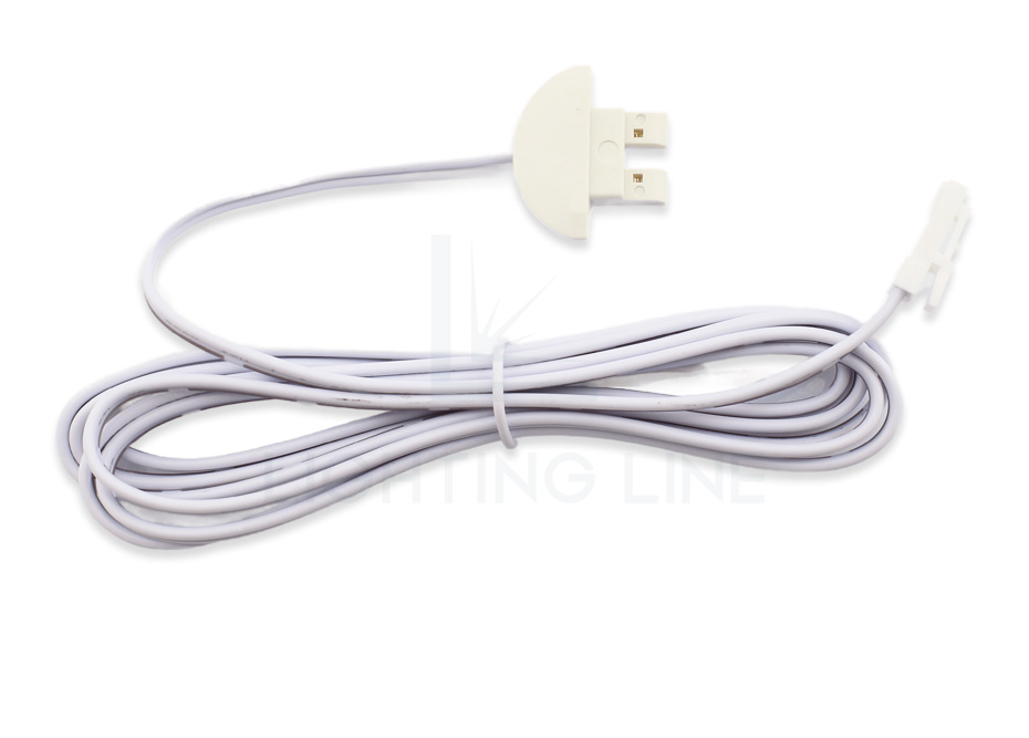 Tapa para perfil en aluminio para tiras de led PRA-RE01-WP-W100A
