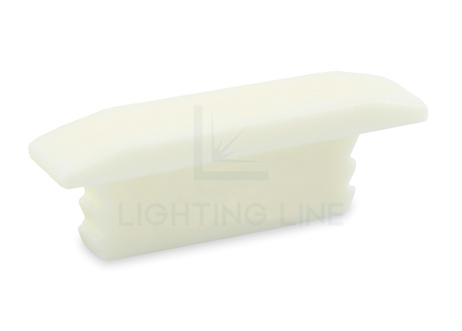 Tapa para perfil en aluminio para tiras de led PRA-RE01-WP-W