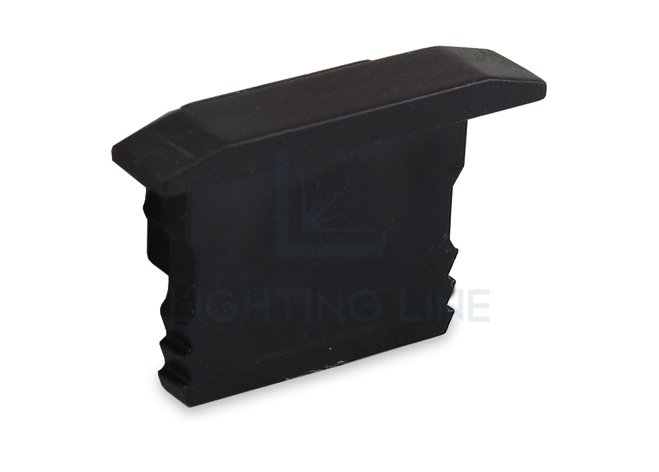 Tapa para perfil en aluminio para tiras de led PRA-RE02-BP-N Tapa para perfil en aluminio para tiras de led PRA-RE02-BP-N