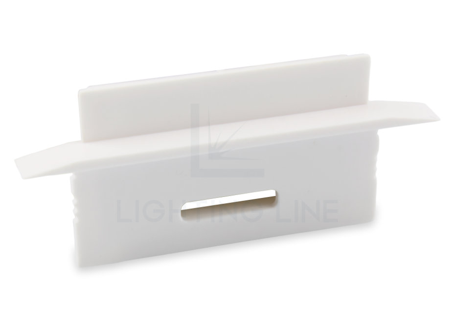 Tapa para perfil en aluminio para tiras de led PRA-RE04A-WP-W